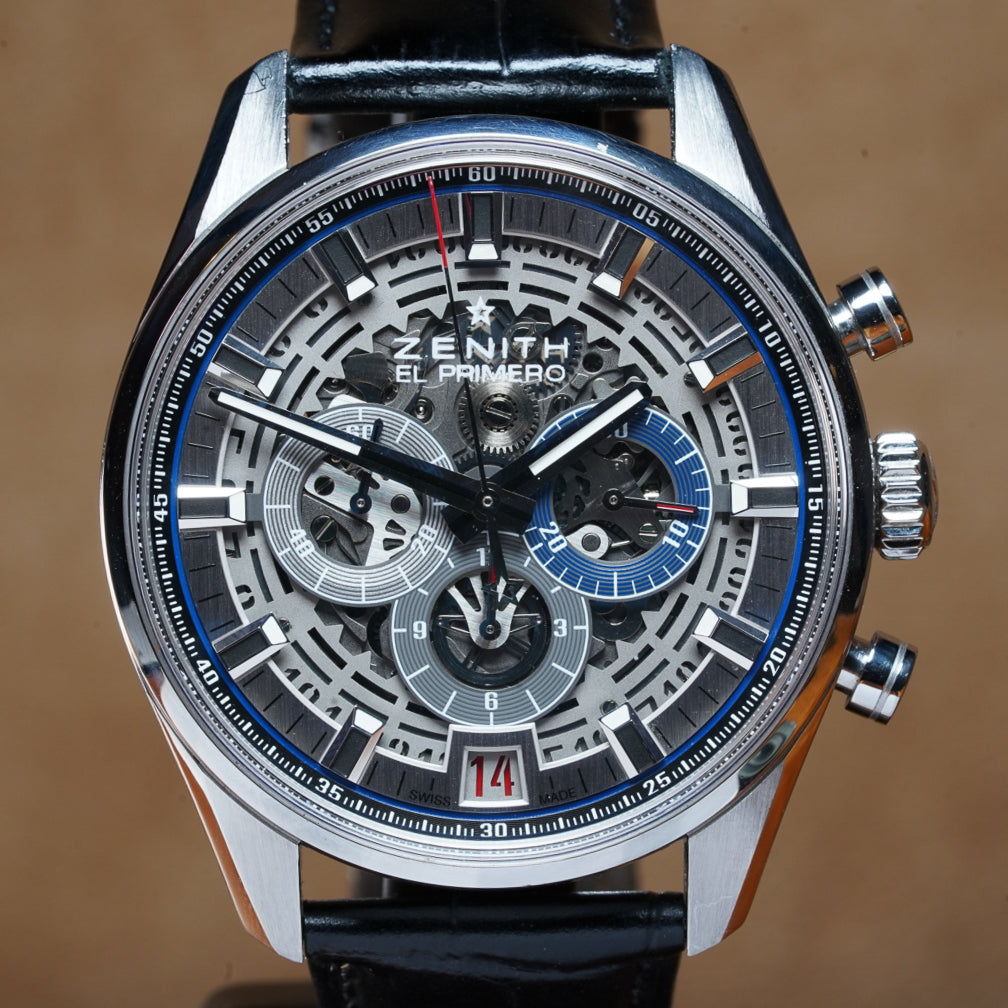 Zenith Chronomaster El Primero Full Open 03.2081.400 42mm — Stainless Steel / Skeleton Dial